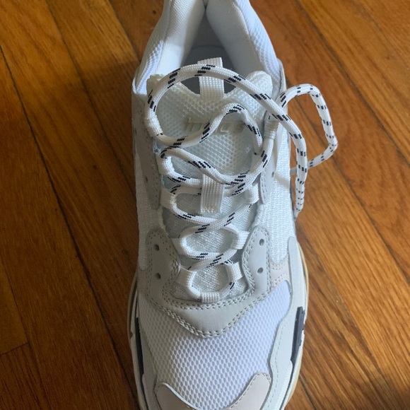 Deadstock, white/black/red Balenciaga’s size: 11 - Picture 2 of 8